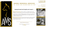 Desktop Screenshot of animalmemorial.ca